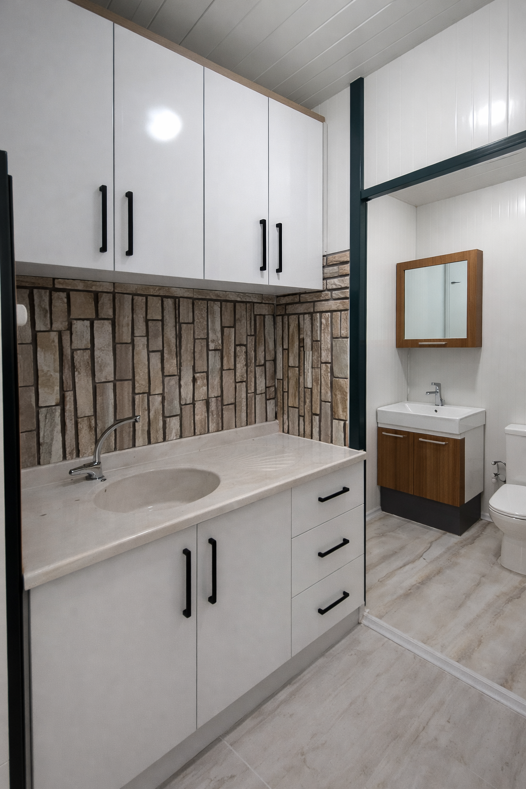 Kompakt Mutfak ve Banyo Takımı